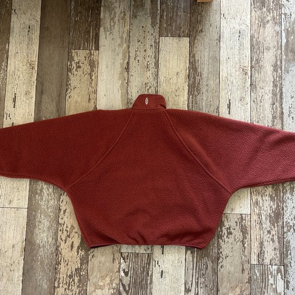 Free People FP Movement Hit the Slopes Fleece Jacket Henna - Picture 5 of 15